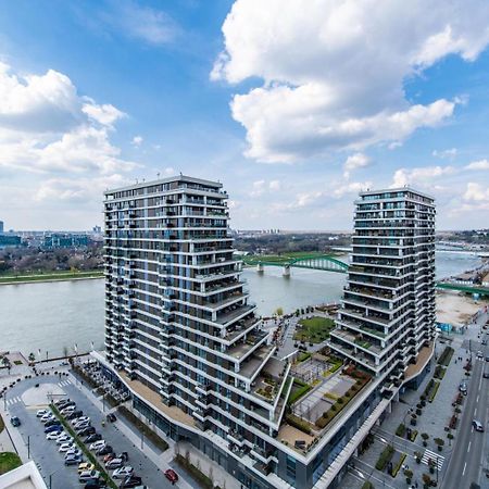 Modern Luxury In Belgrade Waterfront With Viewsアパートメント エクステリア 写真