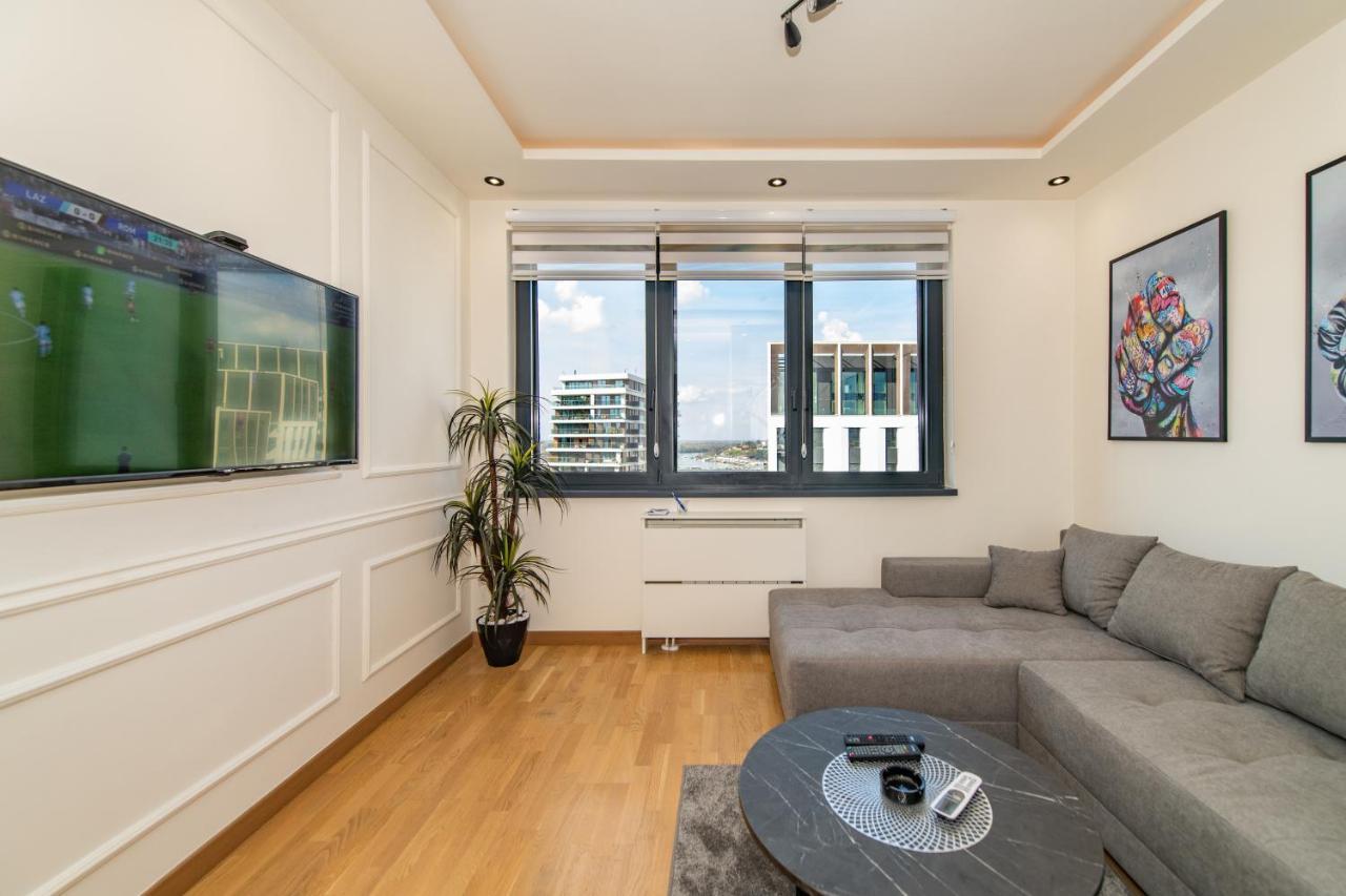 Modern Luxury In Belgrade Waterfront With Viewsアパートメント エクステリア 写真